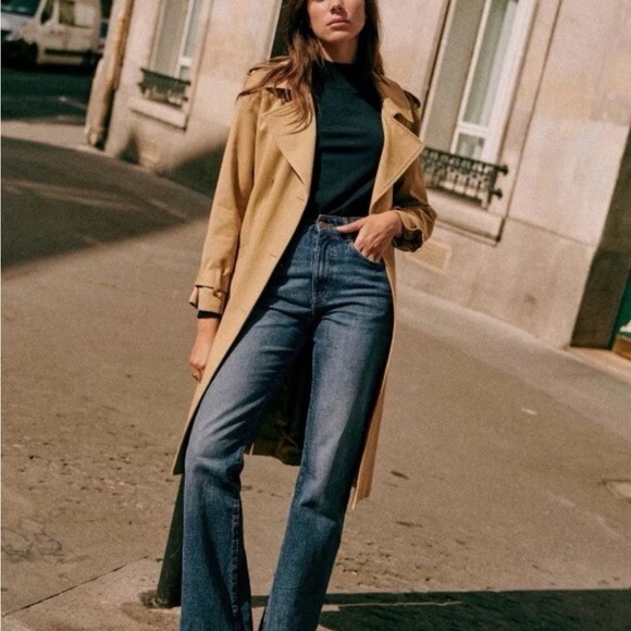 Sezane Pants - Sezane Pantalon Serge